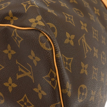 Louis Vuitton Keepall Monogram Canvas, Brown, Canvas, Travel Bag