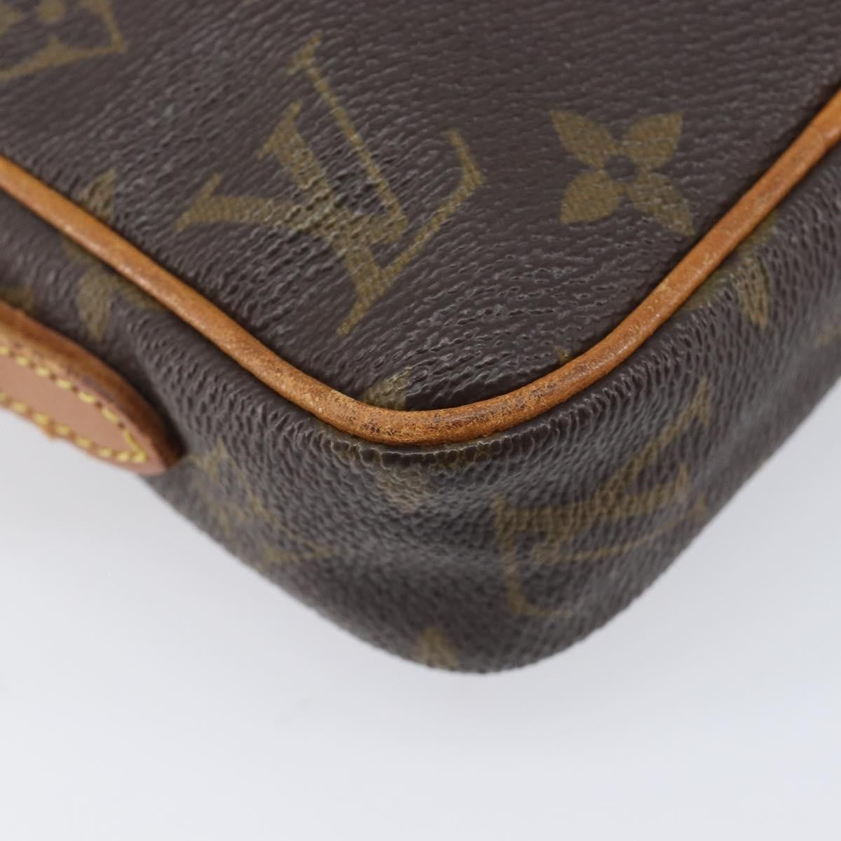 Louis Vuitton Danube Monogram Canvas, Brown, Canvas, Handbag