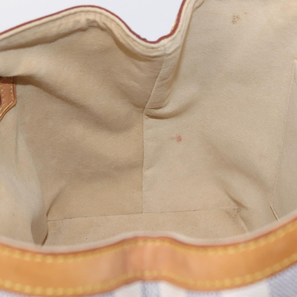 Louis Vuitton Hampstead Damier, Beige, Canvas, Handbag