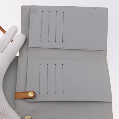Louis Vuitton Walker Monogram Vernis, Gray, Patent Leather, Wallet