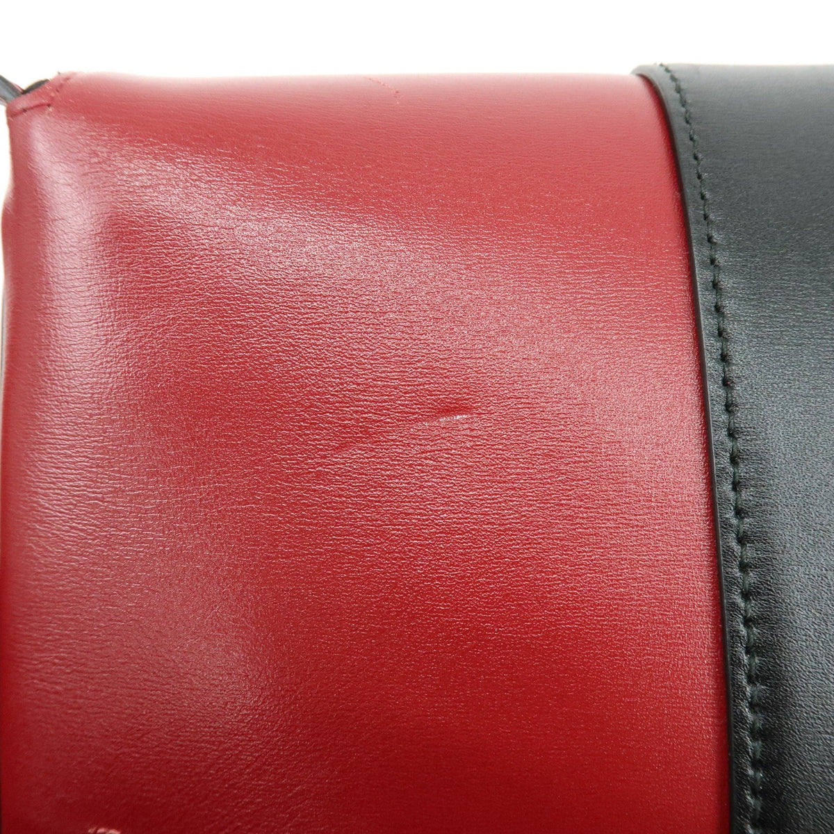 Gucci Arli Leather, Red, Leather, Shoulder Bag