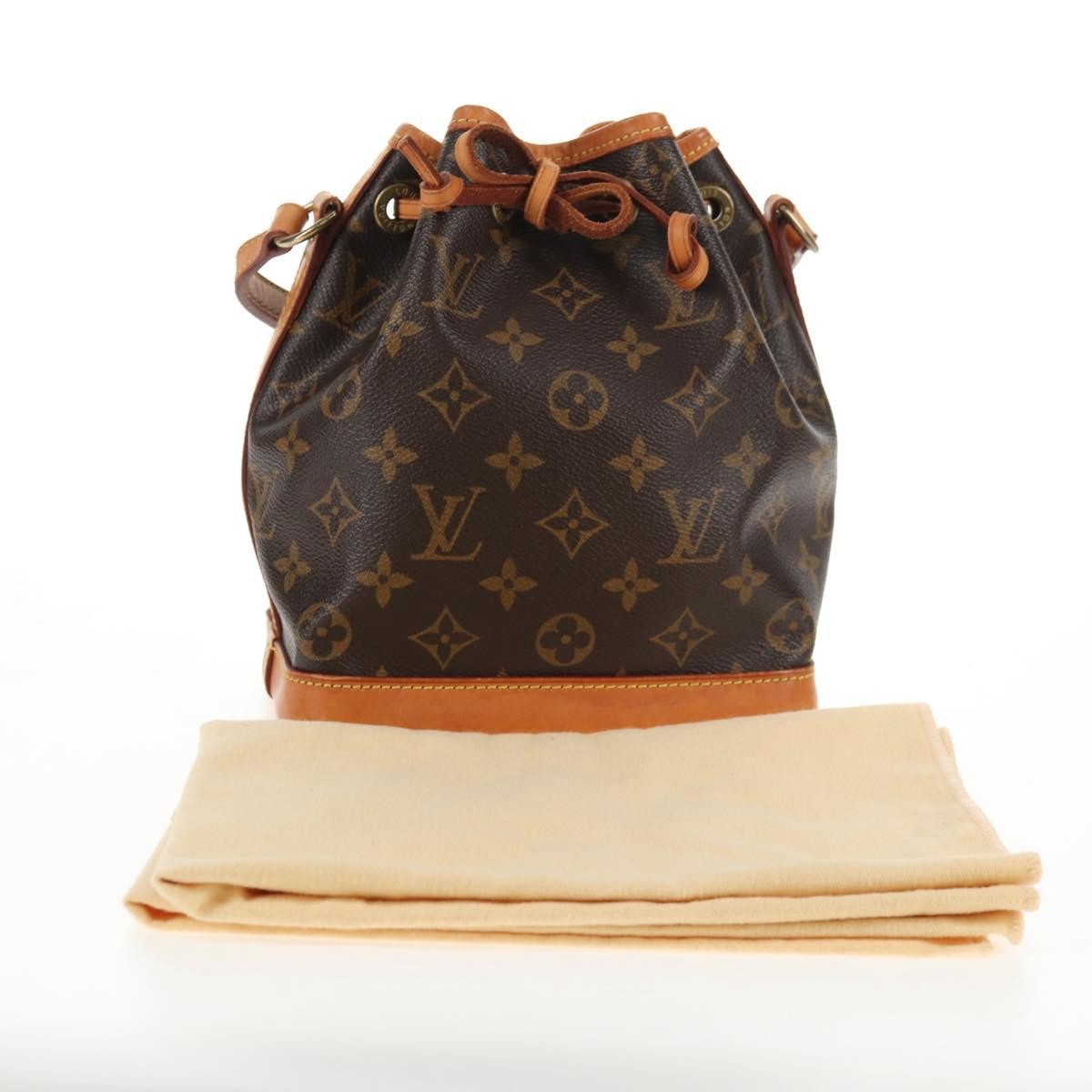 Louis Vuitton Petit Noe NM Monogram Canvas, Brown, Canvas, Handbag