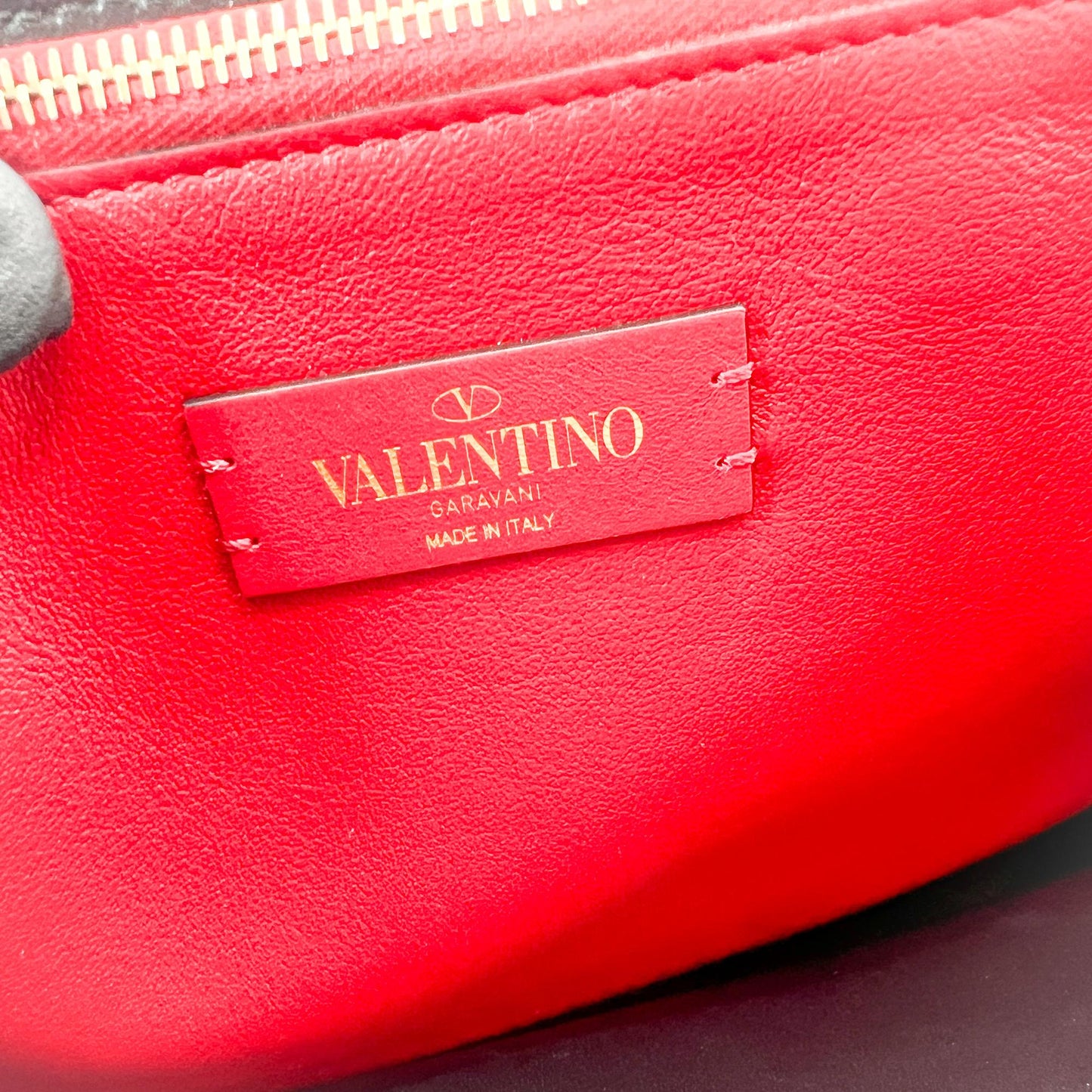 Valentino Garavani VRing Shoulder Bag Leather, Multicolour, Leather, Shoulder Bag