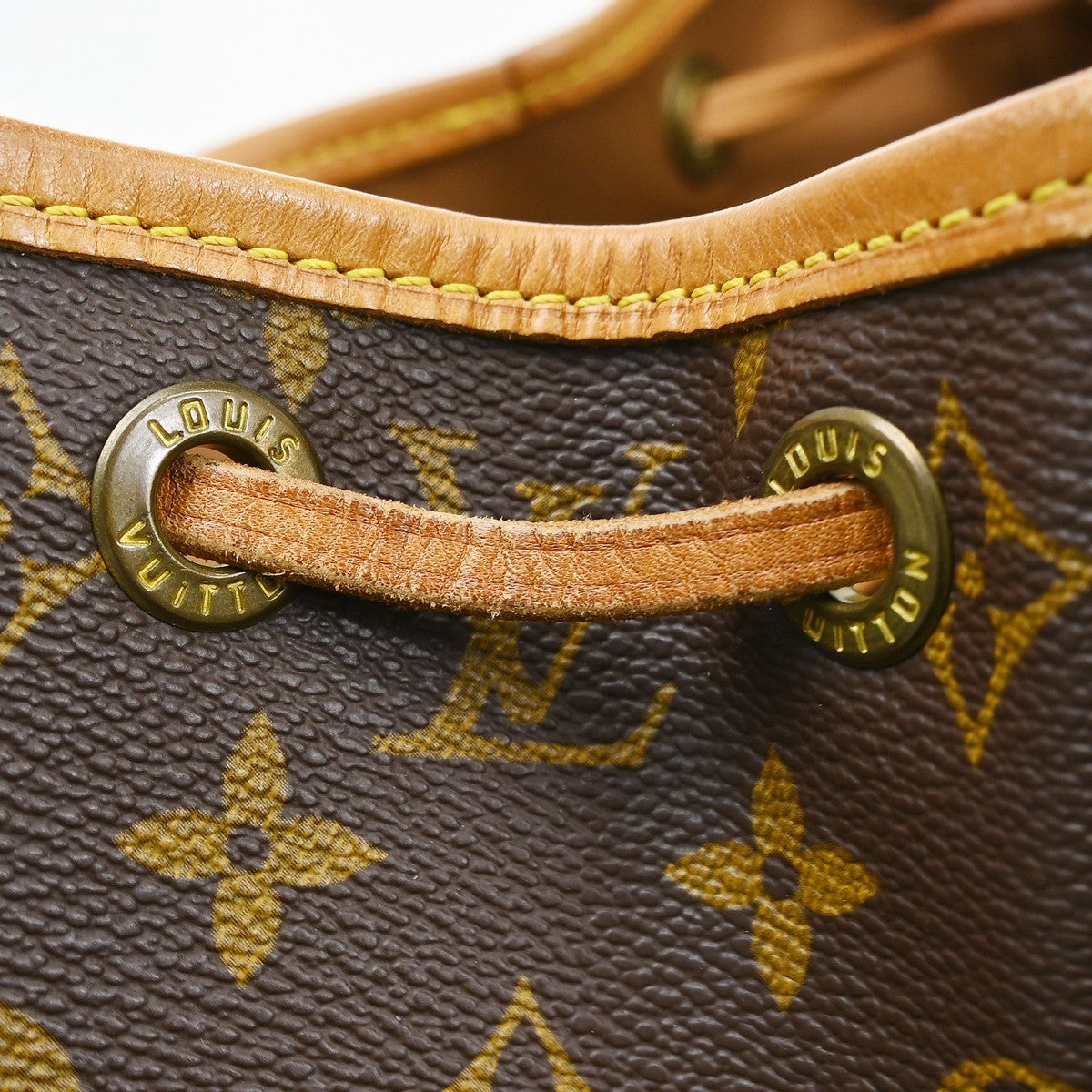 Louis Vuitton Vintage Montsouris Monogram Canvas, Brown, Canvas, Backpack