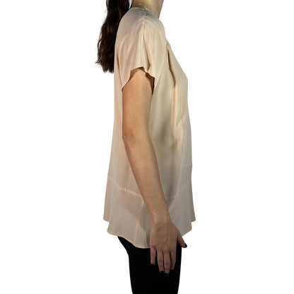 DRIES VAN NOTEN Ruched Blouse Gray
