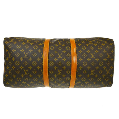 Louis Vuitton Keepall Monogram Canvas, Brown, Canvas, Handbag