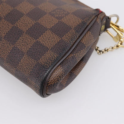 Louis Vuitton Eva Damier, Brown, Canvas, Handbag