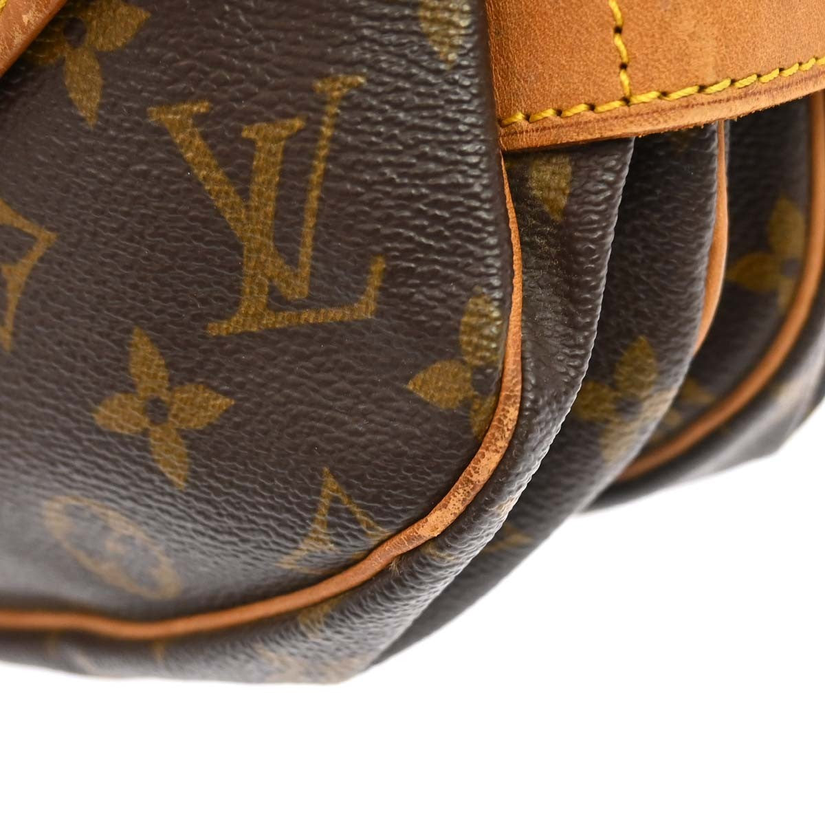 Louis Vuitton Saumur Monogram Canvas, Brown, Canvas, Shoulder Bag