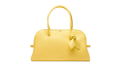 Jacquemus TURISMO Canvas, YELLOW, LEATHER, Handbag
