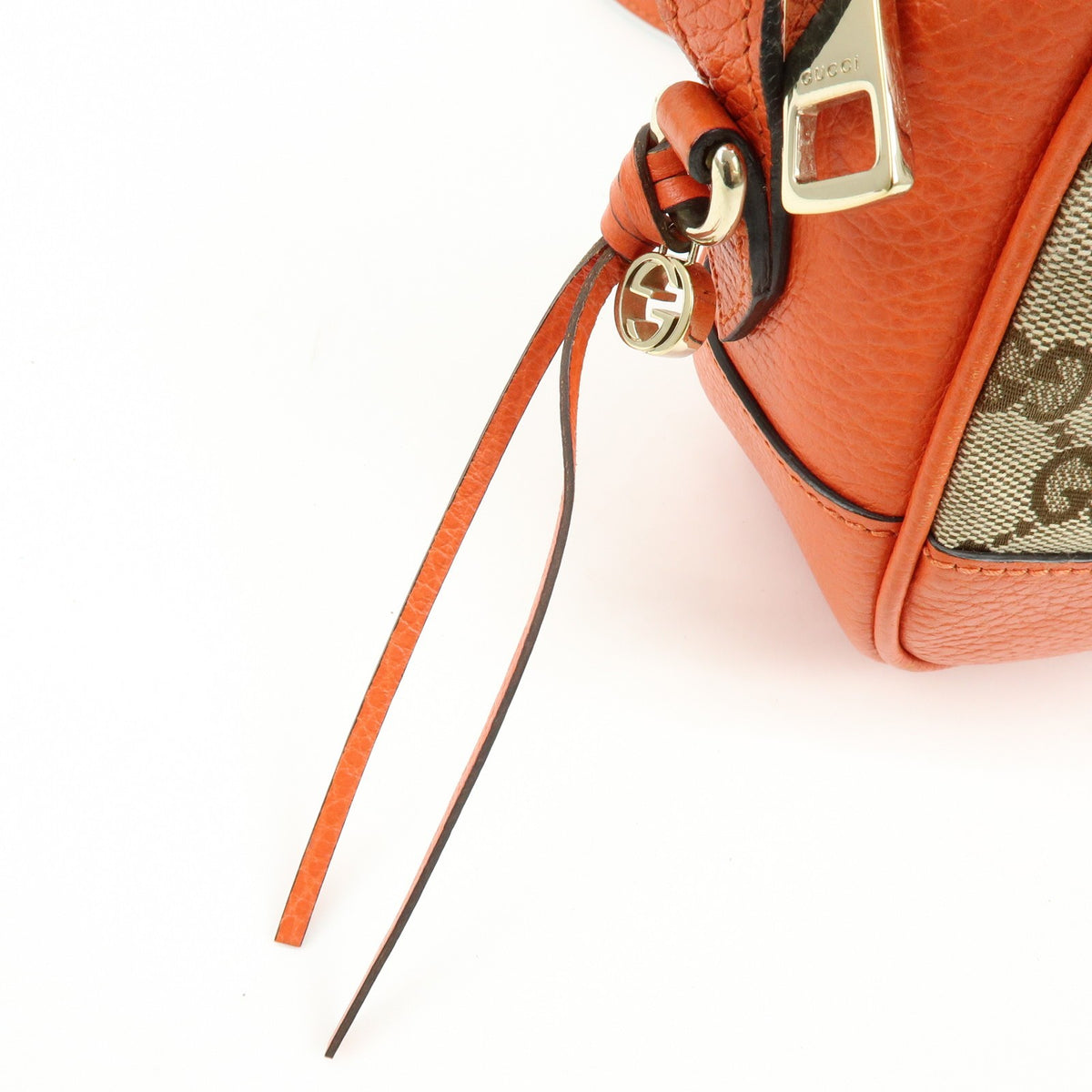 Gucci Bree Disco GG Canvas with Leather, Beige, Canvas, Crossbody Bag