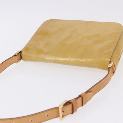 Louis Vuitton Thompson Street Monogram Vernis, Yellow, Patent Leather, Shoulder Bag