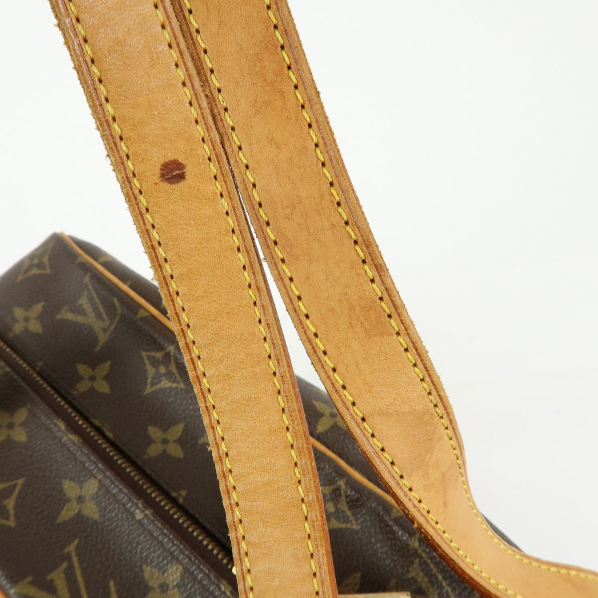 Louis Vuitton Cite Monogram Canvas, Brown, Canvas, Handbag