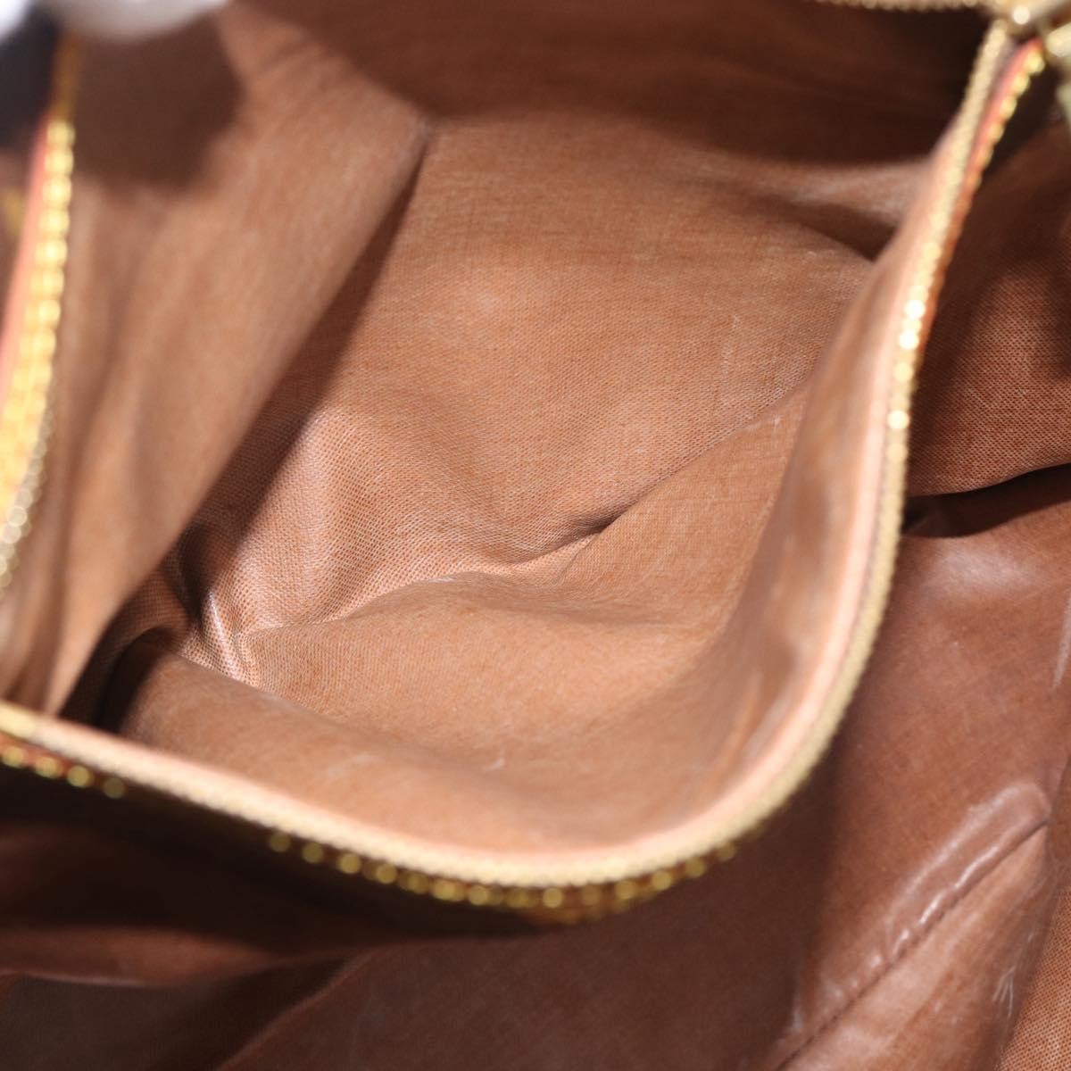 Louis Vuitton Shopping Sac Monogram Canvas, Brown, Canvas, Handbag