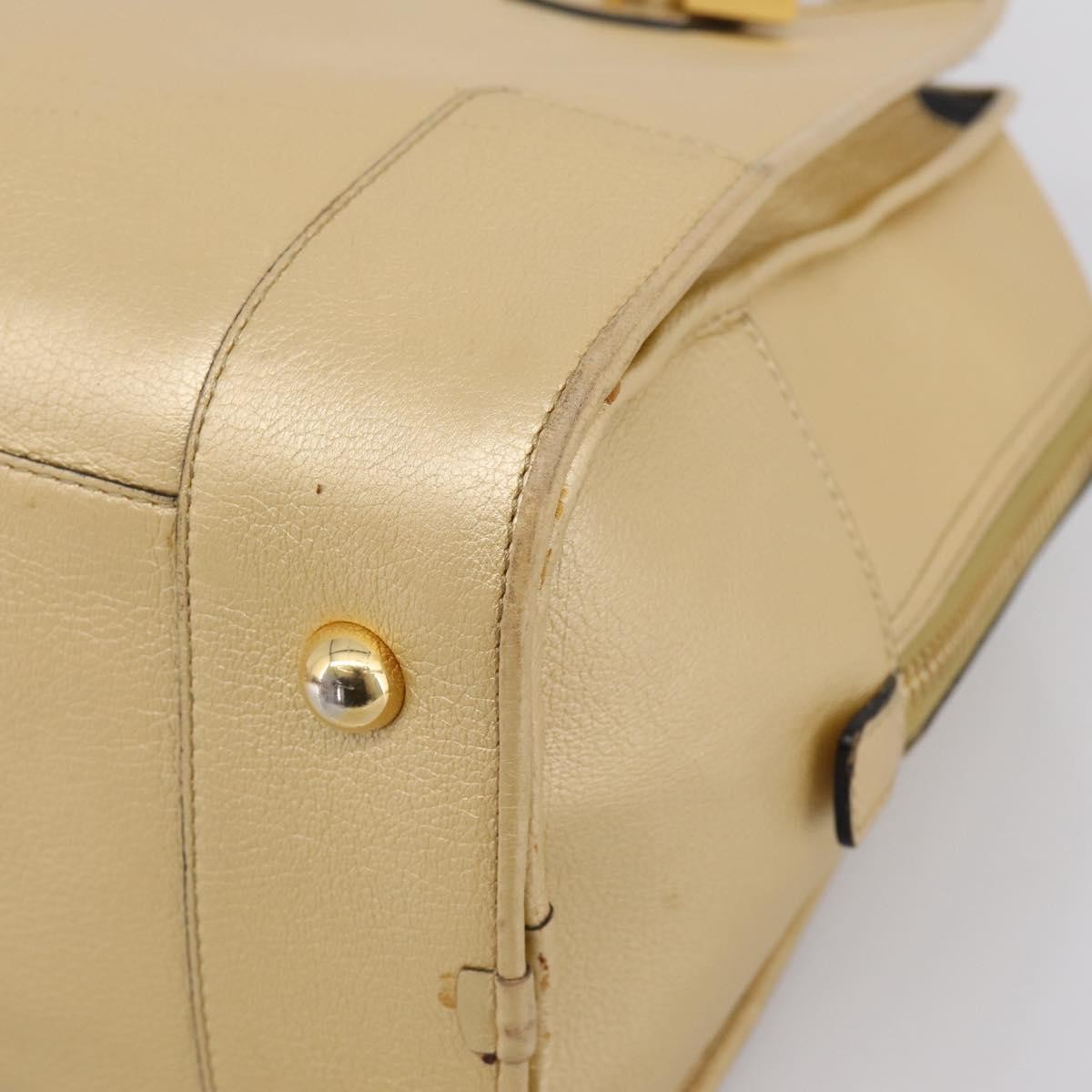 Loewe Amazona Leather, Gold, Leather, Handbag