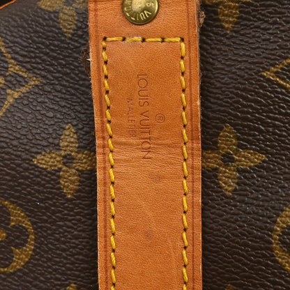Louis Vuitton Keepall Bandoulière Monogram, Brown, Canvas, Travel Bag