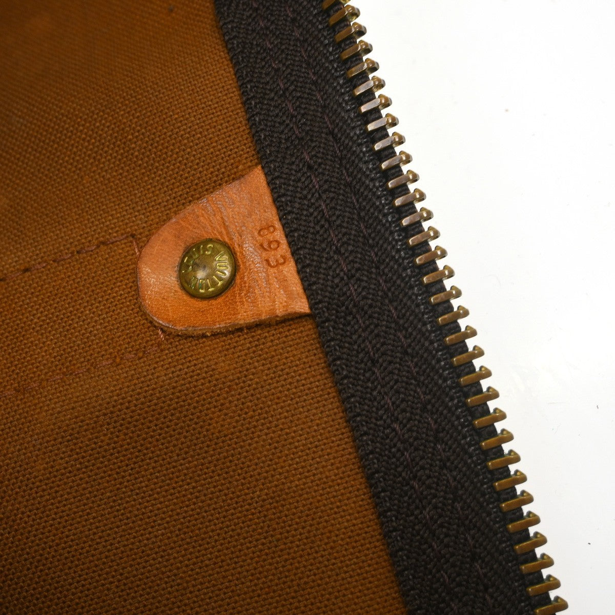 Louis Vuitton Keepall Monogram Canvas, Brown, Canvas, Travel Bag