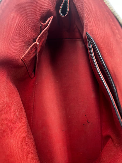 Louis Vuitton Vintage Alma Handbag Damier, BROWN, CANVAS, Handbag