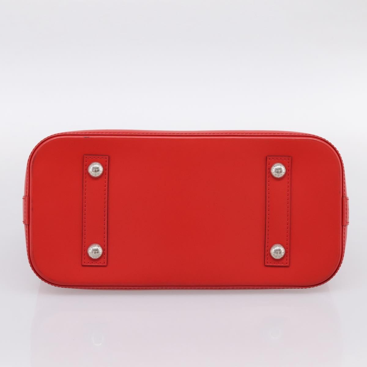 Louis Vuitton Alma Epi, Red, Leather, Handbag
