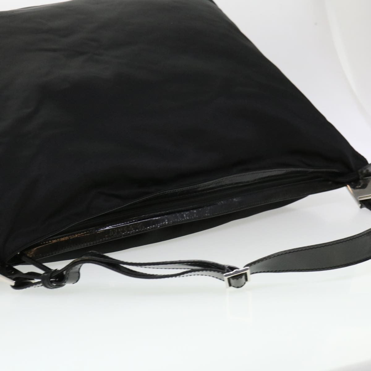 Gucci Boston Nylon, Black, Nylon, Travel Bag