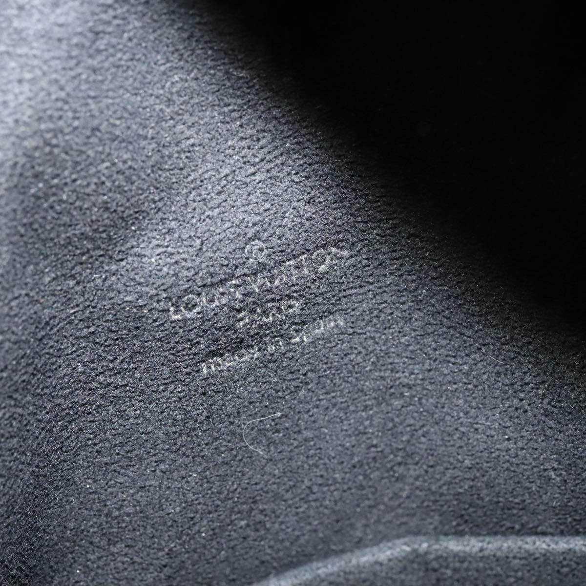 Louis Vuitton Clarkson Messenger Monogram Shadow Leather, Black, Leather, Crossbody Bag