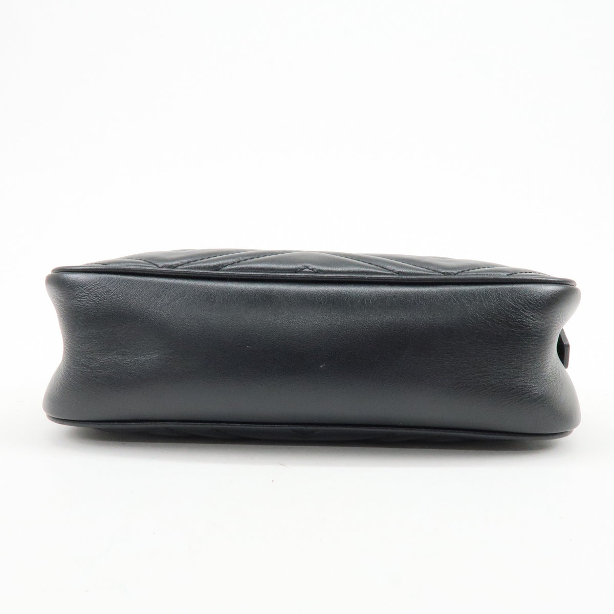 Gucci GG Marmont Matelasse Leather, Black, Leather, Shoulder Bag