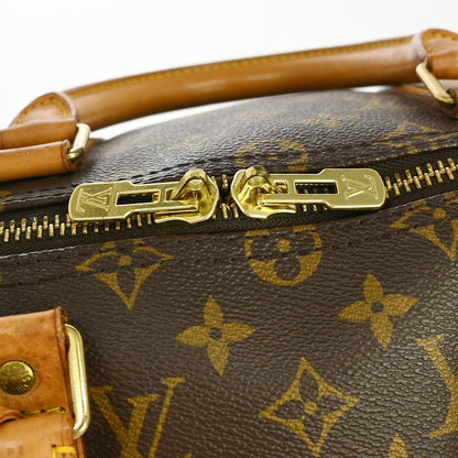 Louis Vuitton Keepall Monogram Canvas, Brown, Canvas, Travel Bag