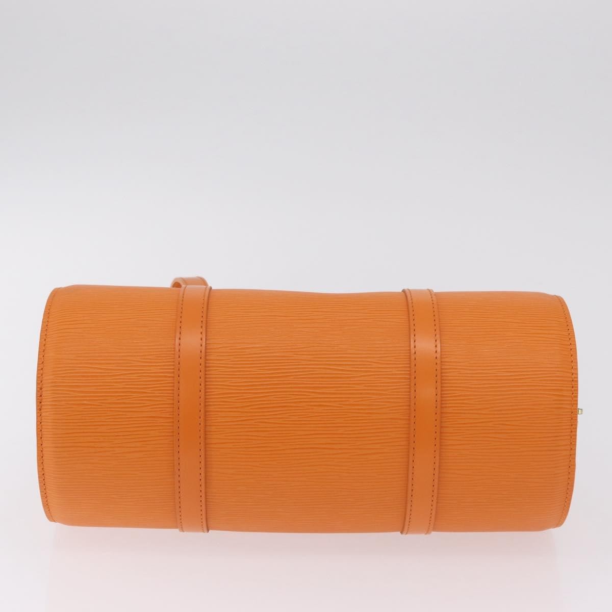 Louis Vuitton Soufflot Epi Leather, Orange, Leather, Tote Bag