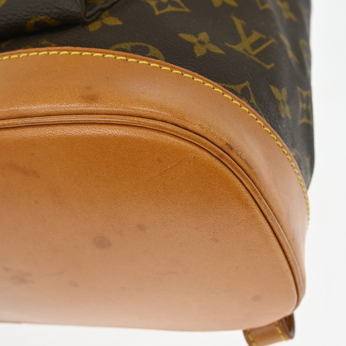 Louis Vuitton Vintage Montsouris Monogram Canvas, Brown, Canvas, Backpack