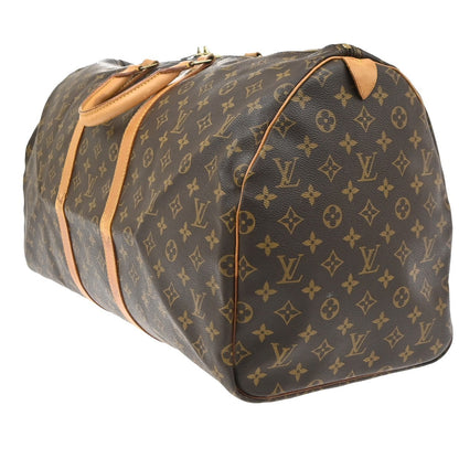 Louis Vuitton Keepall Monogram Canvas, Brown, Canvas, Travel Bag
