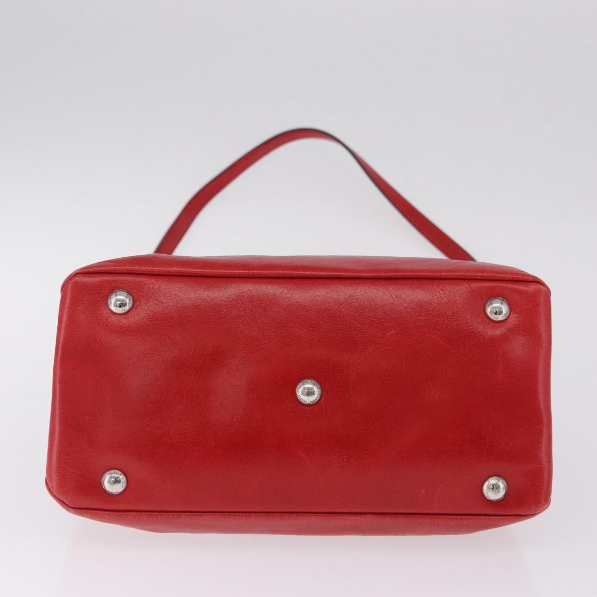 Miu Miu Convertible Vitello Shine, Red, Leather, Tote Bag