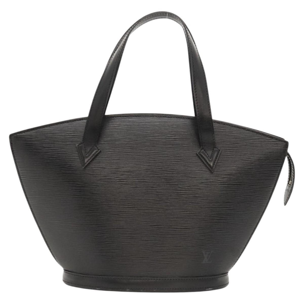Louis Vuitton Saint Jacques Epi Leather, Black, Leather, Handbag