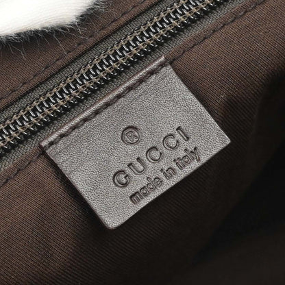 Gucci Buckle Messenger GG Canvas, Beige, Canvas, Handbag
