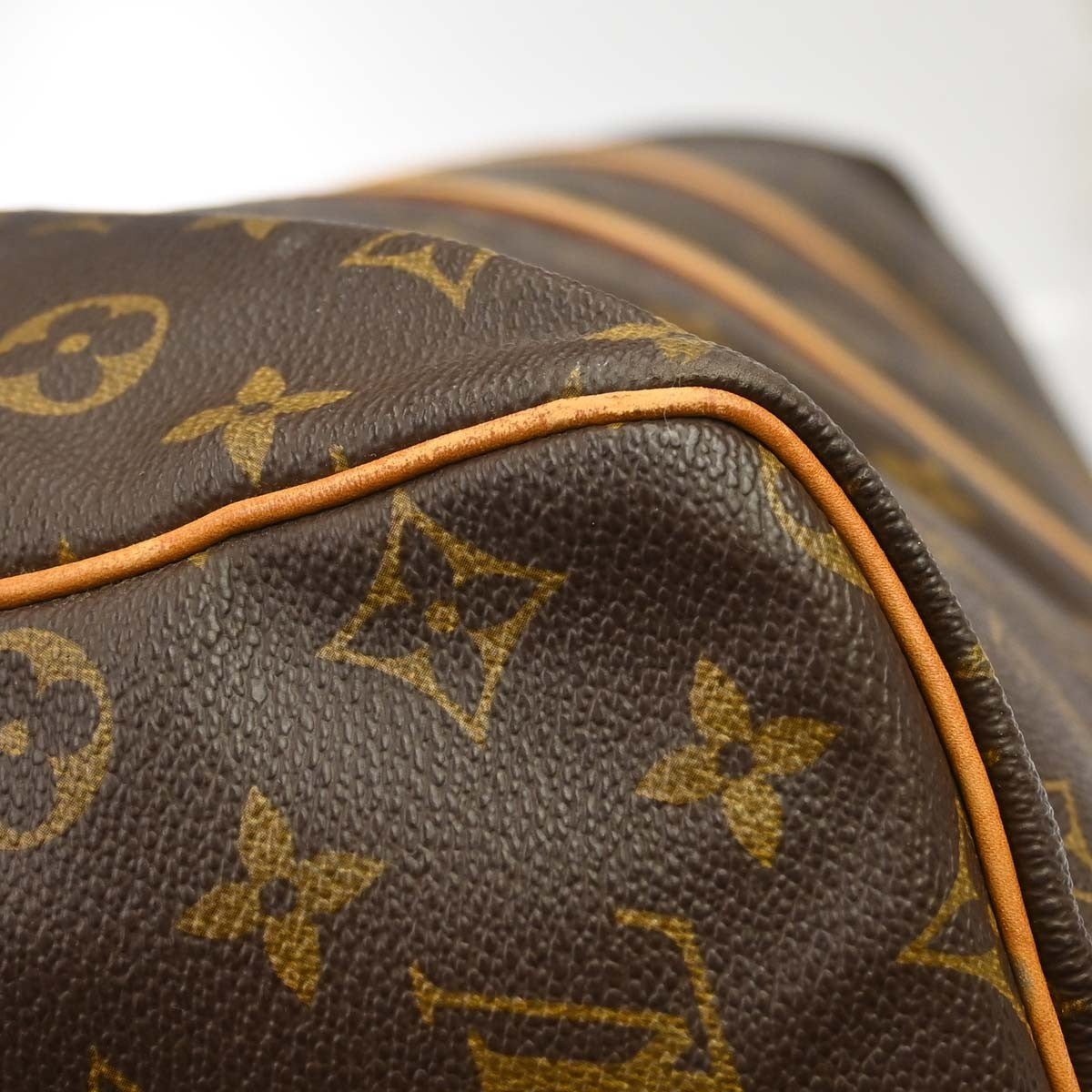 Louis Vuitton Keepall Monogram Canvas, Brown, Canvas, Travel Bag