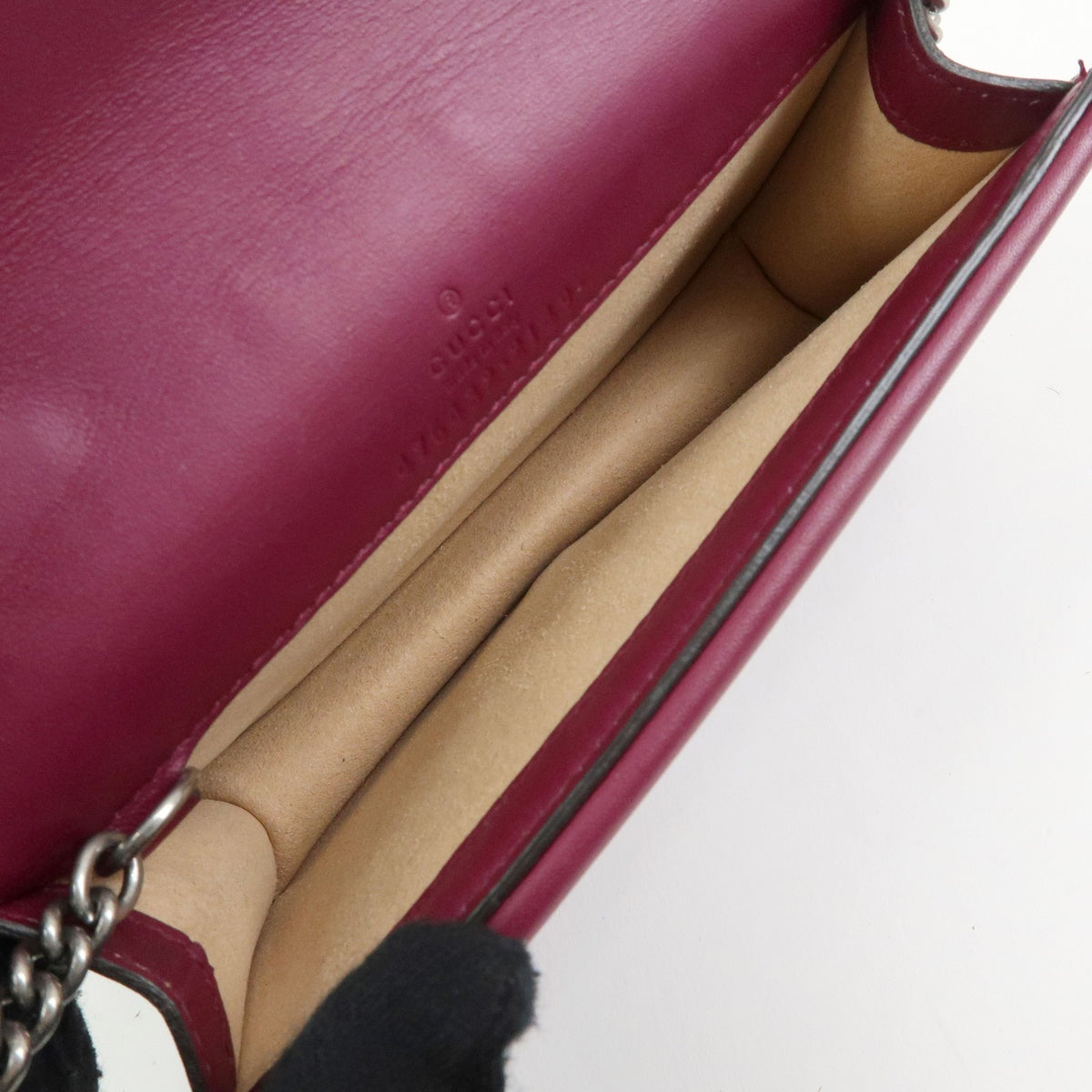 Gucci Dionysus Velvet, Purple, Velvet, Handbag