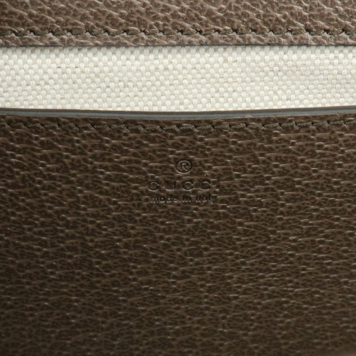 Gucci Ophidia Envelope Flap GG Coated Canvas, Beige, Canvas, Shoulder Bag