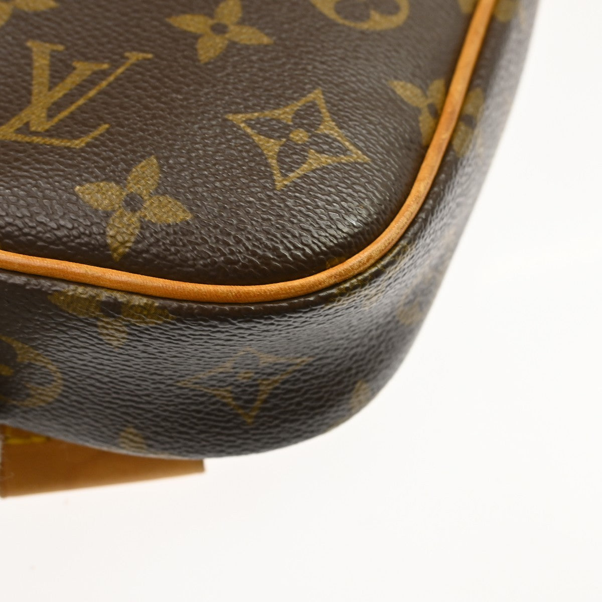 Louis Vuitton Pochette Gange Monogram Canvas, Brown, Canvas, Clutch