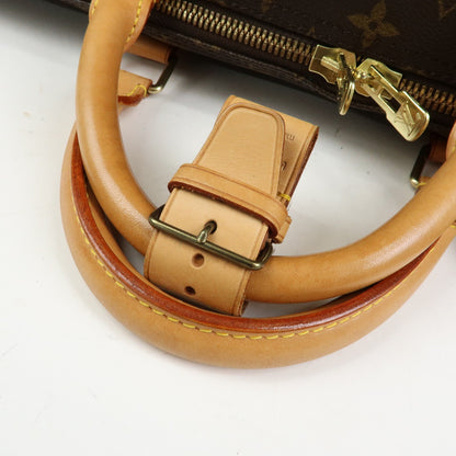 Louis Vuitton Keepall Bandouliere Monogram Canvas, Brown, Canvas, Travel Bag