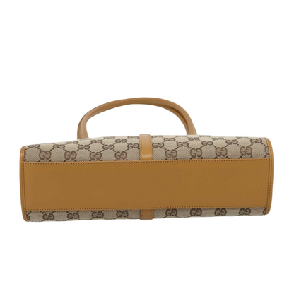 Gucci Jackie GG Canvas, Brown, Canvas, Tote Bag
