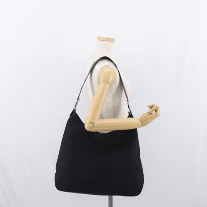 Salvatore Ferragamo Vala Nylon, Black, Nylon, Shoulder Bag