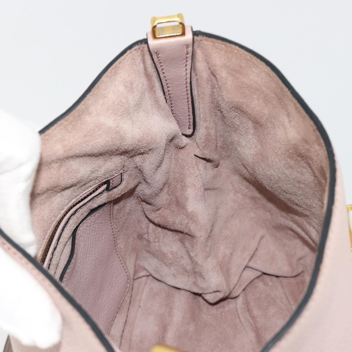 Miu Miu Madras Convertible Hobo Leather, Pink, Leather, Shoulder Bag