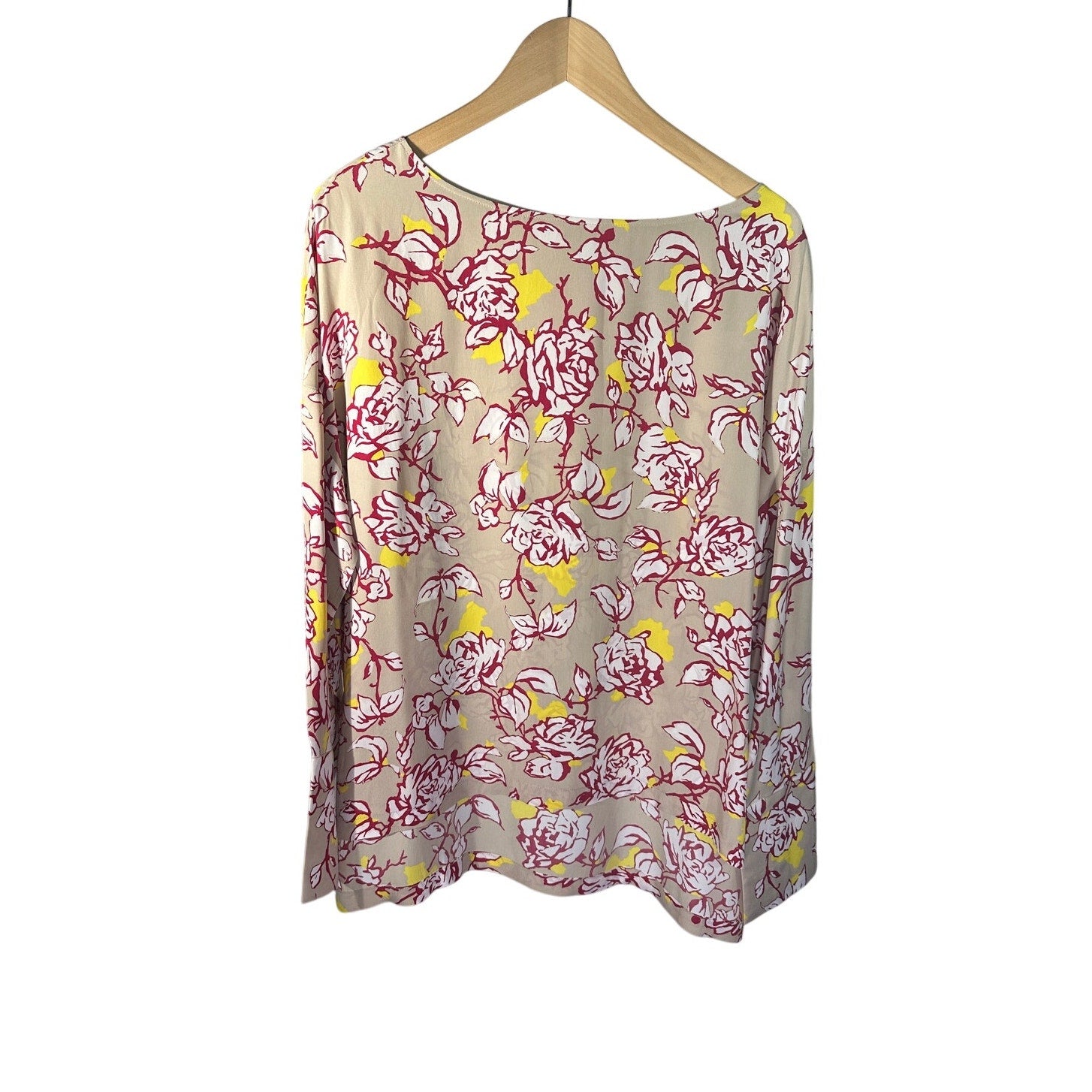 Liviana Conti Floral Silk Blouse