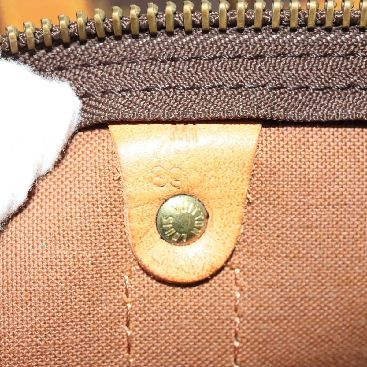 Louis Vuitton Keepall Bag Monogram Canvas, BROWN, CANVAS, Travel bag