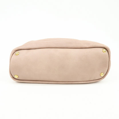 Prada Vitello Daino Leather, Pink, Leather, Shoulder Bag