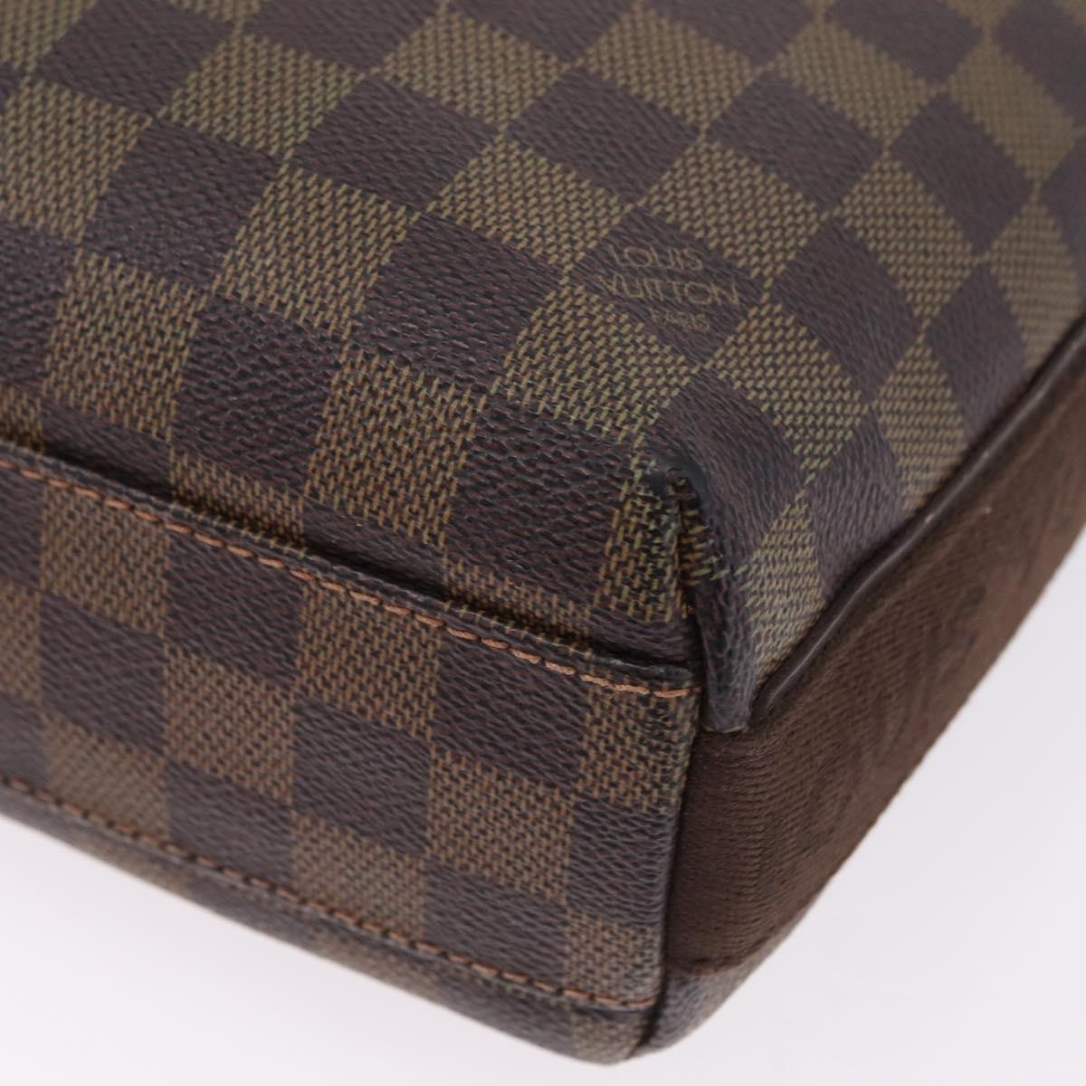Louis Vuitton Trotteur Beaubourg Damier, Brown, Canvas, Handbag