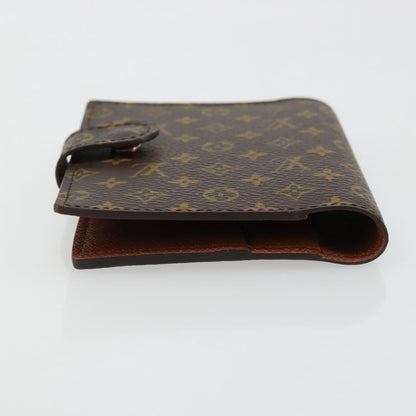 Louis Vuitton Agenda Cover Monogram Canvas, Brown, Canvas, Wallet