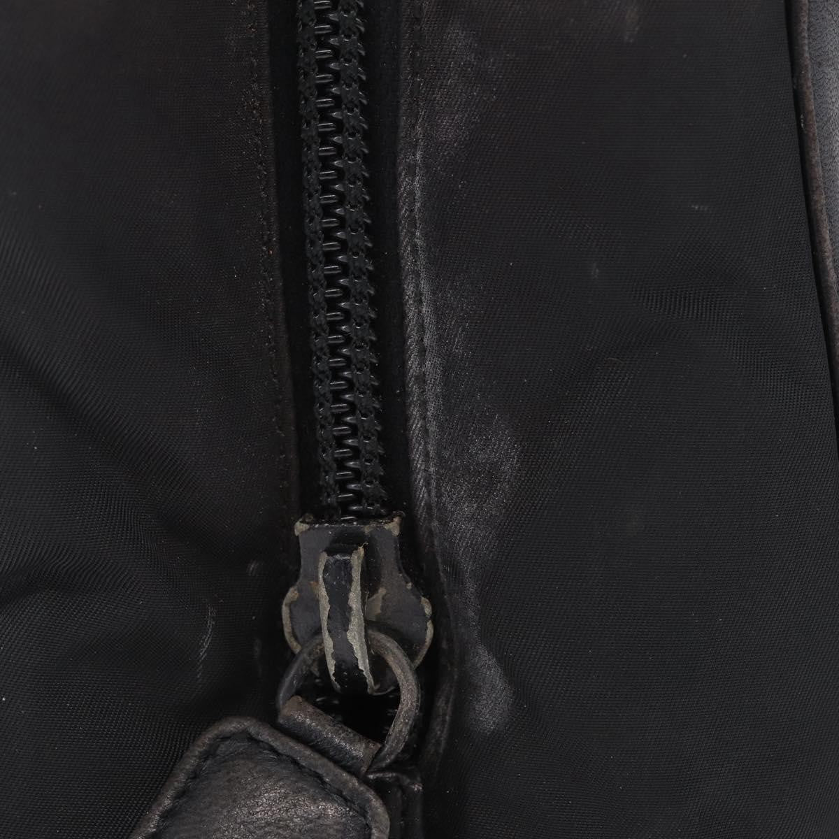 Prada Shoulder Leather, Black, Leather, Shoulder Bag