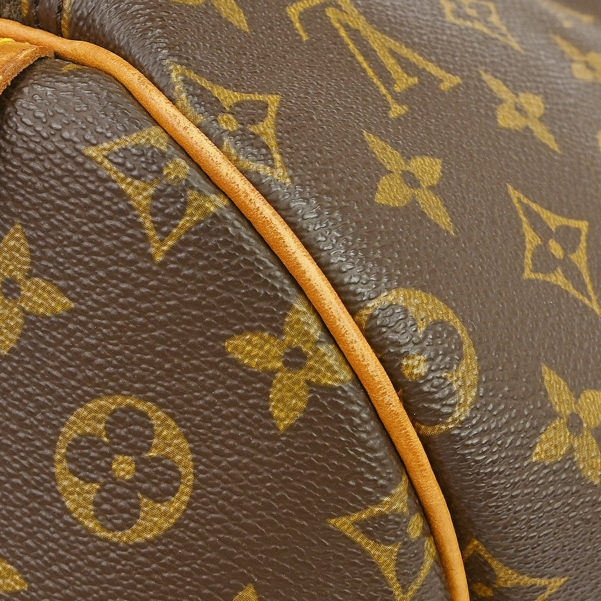 Louis Vuitton Keepall Monogram, Brown, Canvas, Travel Bag