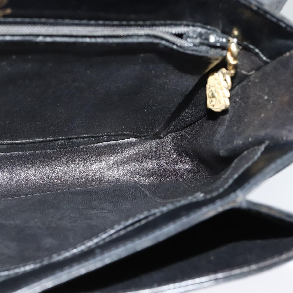 Gucci Vintage Leather, Black, Leather, Shoulder Bag