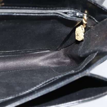 Gucci Vintage Leather, Black, Leather, Shoulder Bag