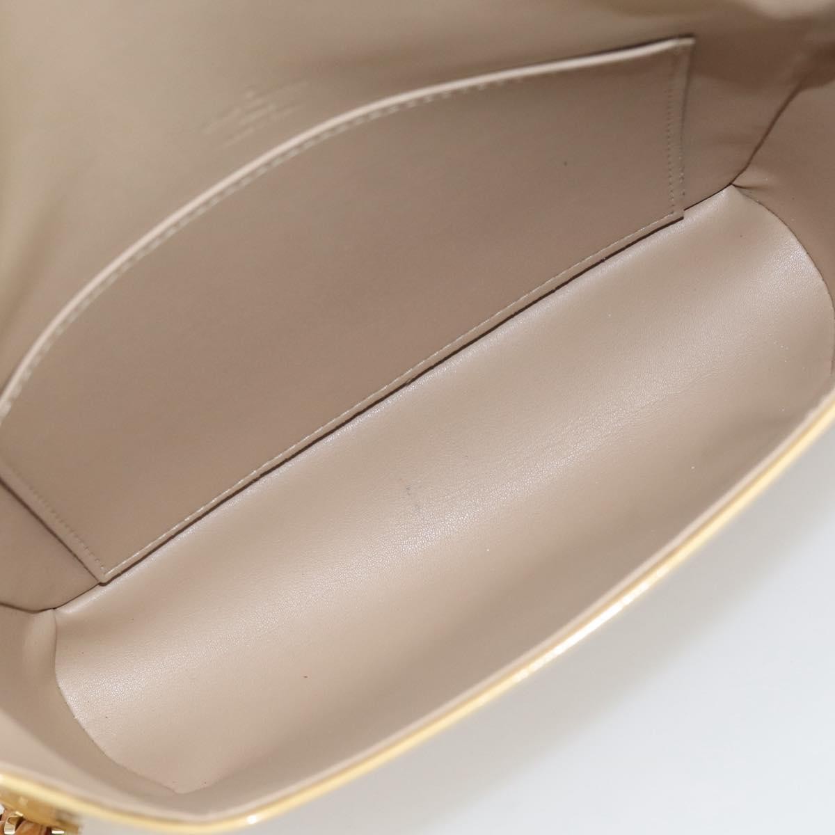 Louis Vuitton Thompson Street Monogram Vernis, Beige, Patent Leather, Shoulder Bag